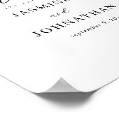 Bladeren & Eucalyptus G2 Welkomstbord Poster (Hoek)