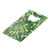 Bladeren Fles Opener Creditkaart Flessenopener (Achterkant Gekanteld)