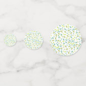 Bladeren (groen) confetti (Voorkanten)