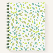 Bladeren (groen) notitieboek (Voorkant)