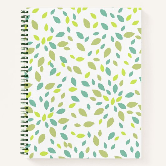 Bladeren (groen) notitieboek (Voorkant)