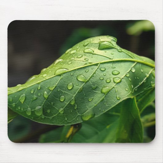 Bladeren, Groen, Plantkunde Muismat (Voorkant)