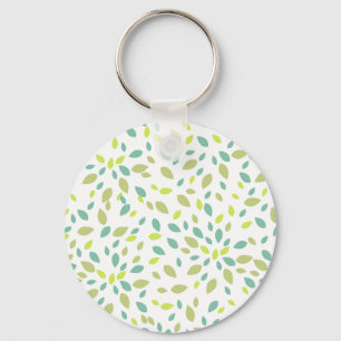 Bladeren (groen) sleutelhanger