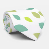 Bladeren (groen) stropdas (Opgerold)