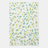 Bladeren (groen) theedoek (Verticaal)