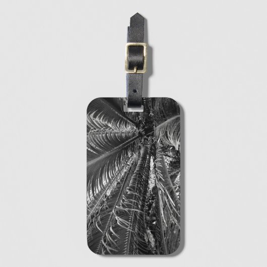 Bladeren - Guarujá Brazil Bagagelabel (Voorkant (verticaal))