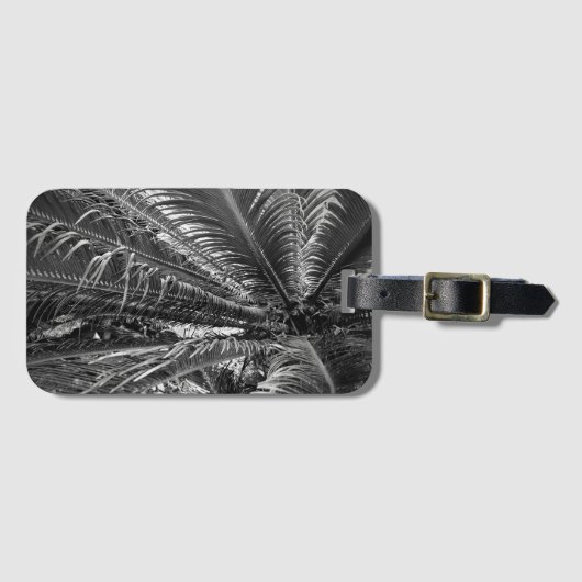 Bladeren - Guarujá Brazil Bagagelabel (Voorkant (horizontaal))