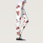 Bladeren, harten, twijgen leggings (Rechts)