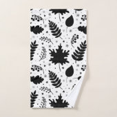 Bladeren Illustratie Bad Handdoek (Handdoek)