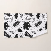 Bladeren Illustratie Bad Handdoek (Handdoek)