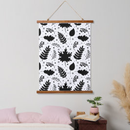 Bladeren Illustratie Hangend Wandkleed