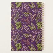 Bladeren in botanische stijl: een verbluffende paa planner (Achterkant)