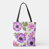 Bladeren in harmonie tote bag (Achterkant)