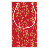 bladeren klein cadeauzakje (Achterkant)