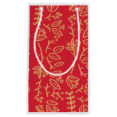 bladeren klein cadeauzakje (Voorkant)