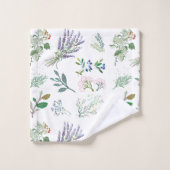  bladeren, kruiden en planten, voor natuur bad handdoek (Wasdoekje)