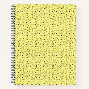 bladeren kunst groen mode geel notitieboek