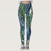 bladeren leggings (Voorkant)