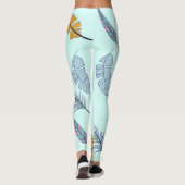 Bladeren. Leggings (Achterkant)