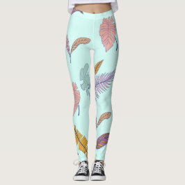 Bladeren. Leggings