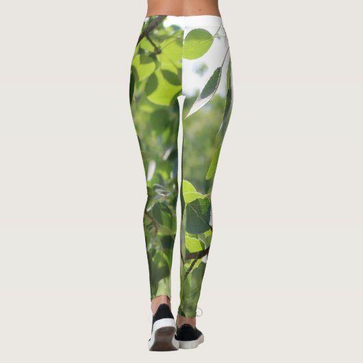 Bladeren Leggings (Achterkant)