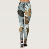 bladeren leggings (Achterkant)