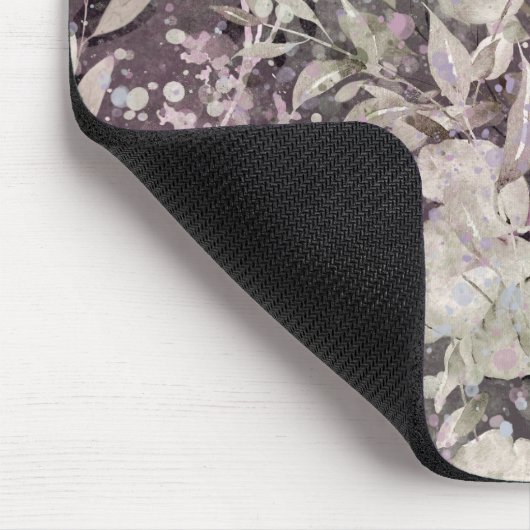 Bladeren magisch - bewerkbare tekst muismat (Hoek)