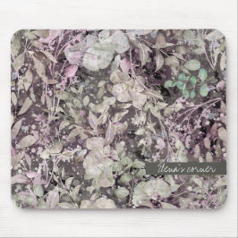 Bladeren magisch - bewerkbare tekst muismat