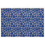 Bladeren - Marineblauw Stof (Fat Quarter)