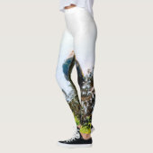 Bladeren, meer en stammen leggings (Links)