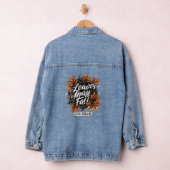 Bladeren mei Herfst.... Denim Jacket (Hangar)