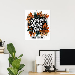 Bladeren mei Herfst.... Poster