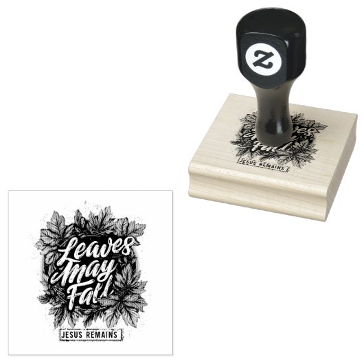 Bladeren mei Herfst.... Rubberstempel (Gestempeld)