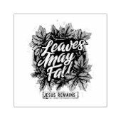 Bladeren mei Herfst.... Rubberstempel (Afrduk)