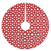 Bladeren met bladeren van de Canadese kerstboomrok Kerstboom Rok (Voorkant)