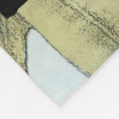 Bladeren met Dragonfly-ingang door Jennifer Goldbe Fleece Deken (Hoek)