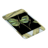 Bladeren met Dragonfly-ingang door Jennifer Goldbe Magneet (Rechterzijde)