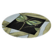 Bladeren met Dragonfly-ingang door Jennifer Goldbe Snijplank (Hoek)