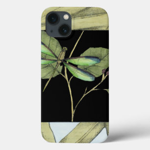 Bladeren met Dragonfly ingebouwd door Jennifer Gol iPhone 13 Hoesje