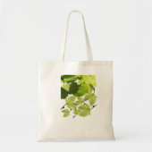 Bladeren met druivenwijn tote bag (Voorkant)
