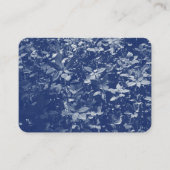 Bladeren met zonlicht - Cyanotype-effect Visitekaartje (Voorkant)