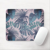 bladeren muismat (Met muis)