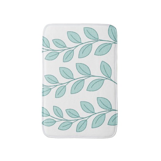 Bladeren Natuur Douche mat badkamer (Voorkant Verticaal)