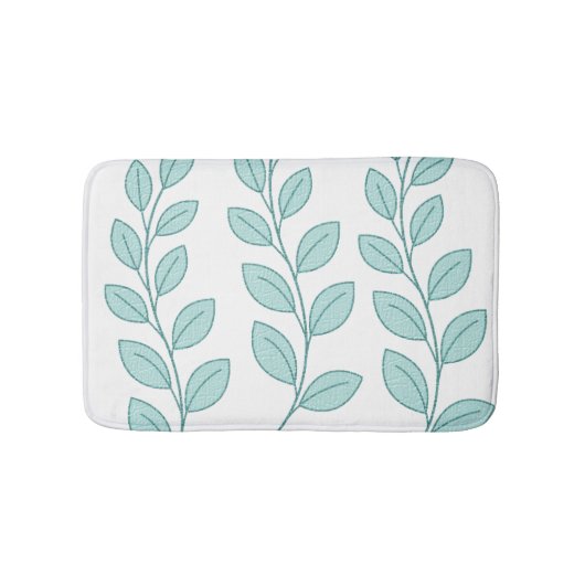 Bladeren Natuur Douche mat badkamer (Voorkant)