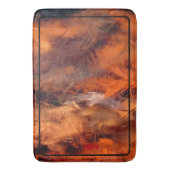 Bladeren onder ijs badmat (Voorkant Verticaal)