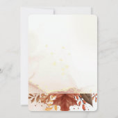 Bladeren op het land kaart (Achterkant)