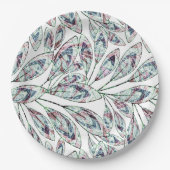 Bladeren. Papieren Bordje (Voorkant)