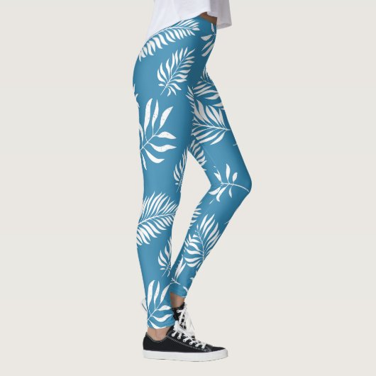 Bladeren Patroon 13 Leggings (Rechts)