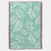 Bladeren Patroon 14 Deken (Voorkant Verticaal)