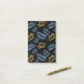 Bladeren Patroon 17 Post-it® Notes (Op bureau)